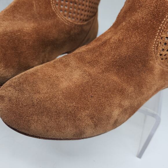 Ugg Boots 6 Brown Abilene Chestnut Knee High Slouchy Suede Boho Academia Flat - Picture 8 of 16